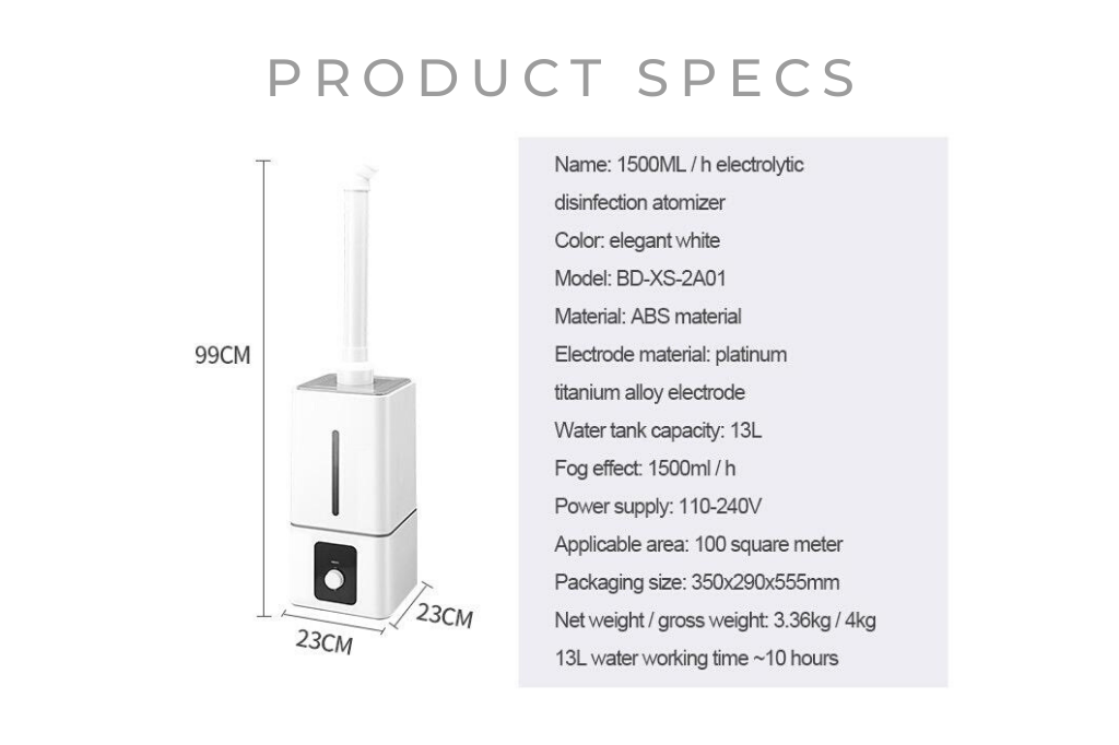 Space Sanitizing Mister