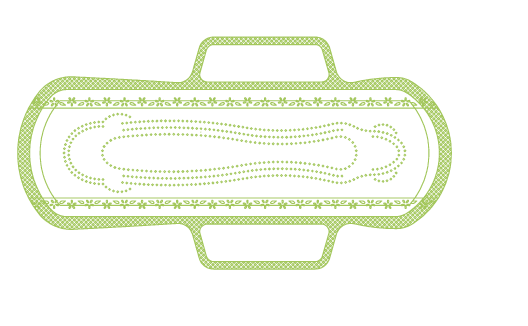 Organic Pads Box - 250