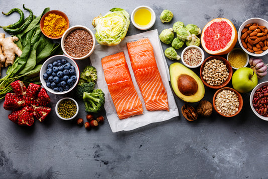 spread-of-healthy-foods-including-salmon-berries-avocado-and-grapefruit