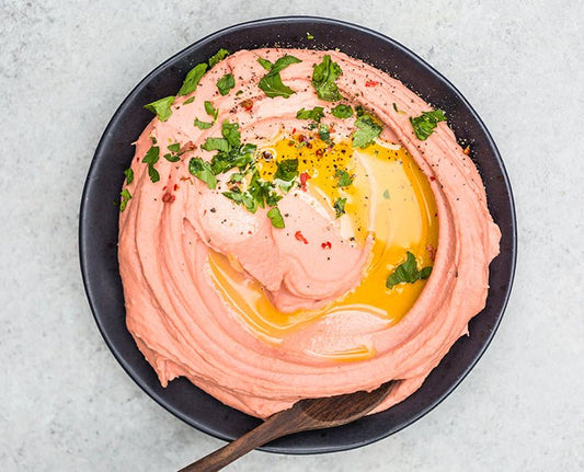 OMG, it’s pink hummus. - Tampon Tribe