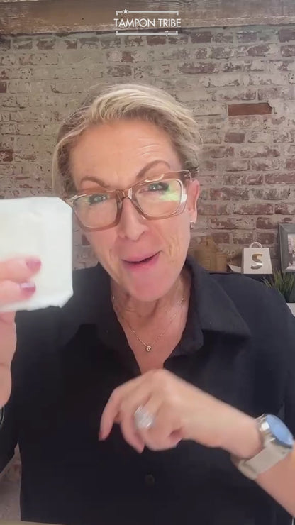 Jen Explaining Pantyliners
