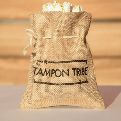 Cute Jute Bags - Medium - Tampon Tribe - 