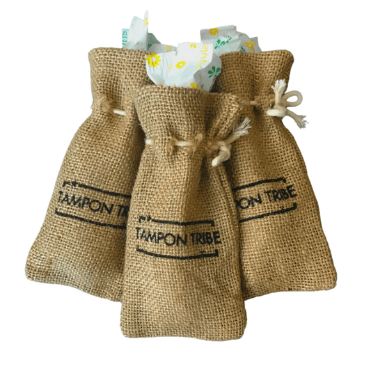 Cute Jute Bags - Mini - Tampon Tribe - 