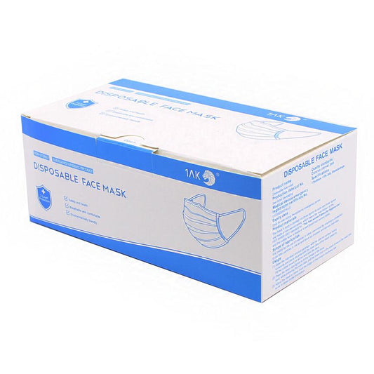 BEST VALUE -  3 PLY MEDICAL-GRADE FACE MASK - 50 Pack