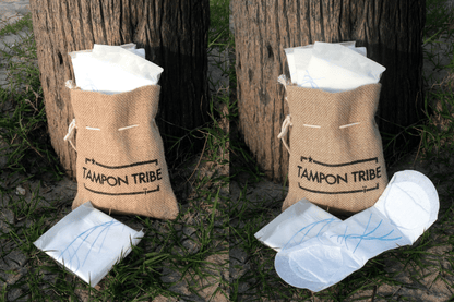 ☆NEW☆ Organic Teen Pads - Tampon Tribe - Hilton Product - Teen Pads with Wings Individually Boxed (18 Pads)