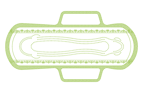 Organic Pads Box - 250 - Tampon Tribe - Vending Box Ultra - 250