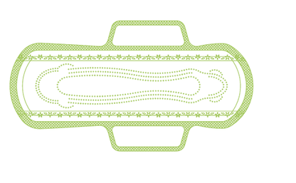 Organic Pads Box - 250 - Tampon Tribe - Vending Box Ultra - 250