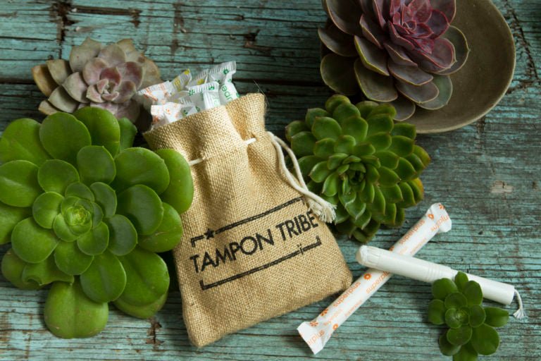 Organic Tampons - Tampon Tribe - Hilton Product - Regular Tampons (16 tampons)