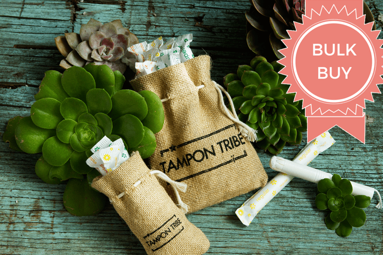 ORGANIC TAMPONS BULK BUY! - Tampon Tribe - Hilton Product - 28 Regular Tampons