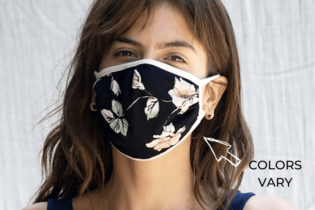 Ridiculously Comfy Reusable Cloth Mask - 2 PACK - Tampon Tribe - Masks - DUO 1: Black/Black + Dark Blue/Light Blue