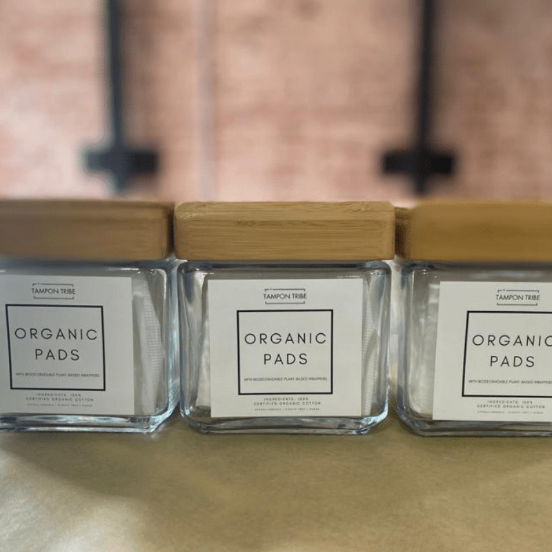 Spa Jar Display - Pads - Tampon Tribe - 